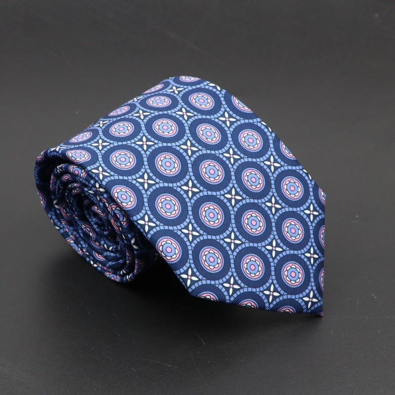 Men's Super Soft Bohemian Silk Ties
