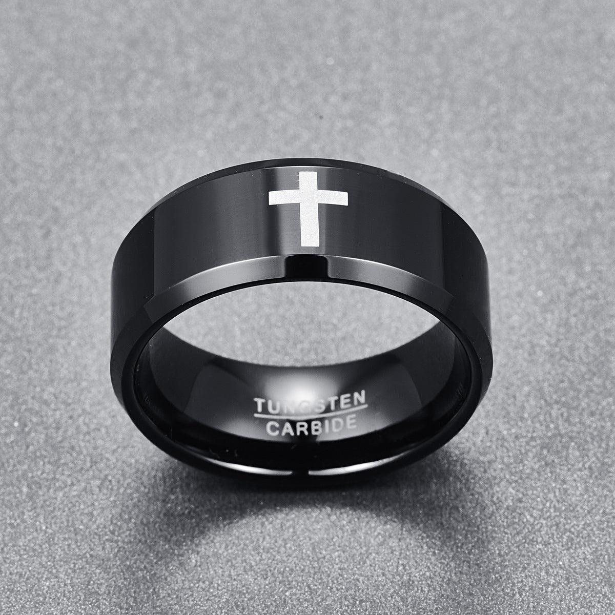 Non-fading Special-interest Design Style Cross Ring