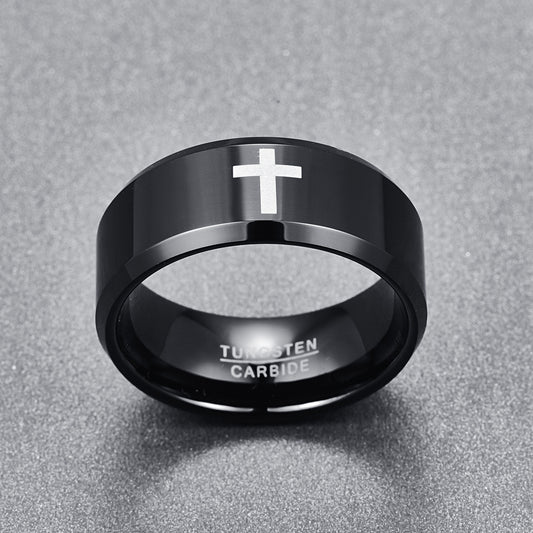 Non-fading Special-interest Design Style Cross Ring