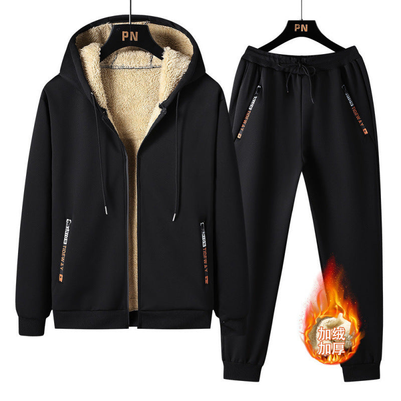 Men's Solid Color Sweatsuit