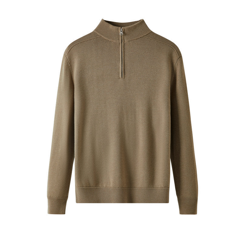 Men's Casual Thickened Wool Base Sweater