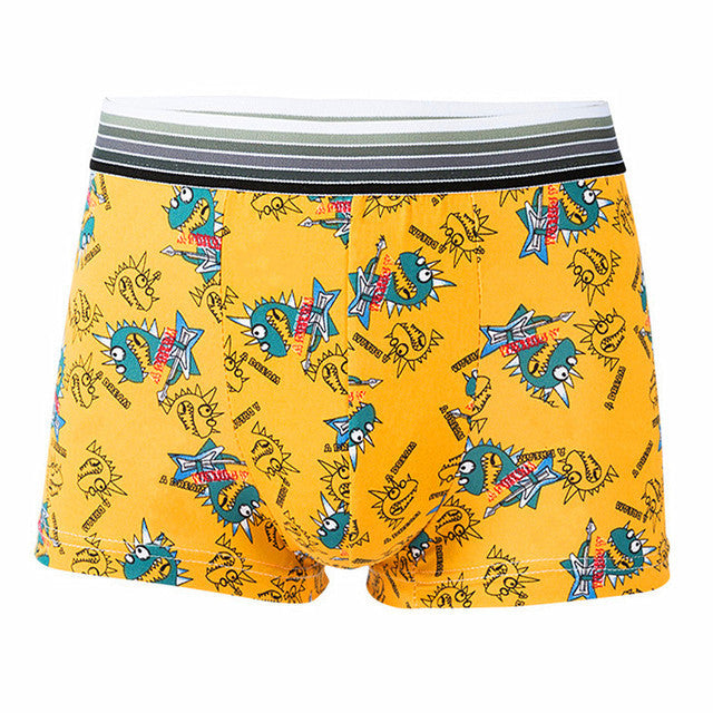 Men's Fashionable Cartoon Underwear