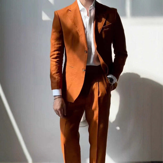 Casual And Lightweight Business Men's Suit