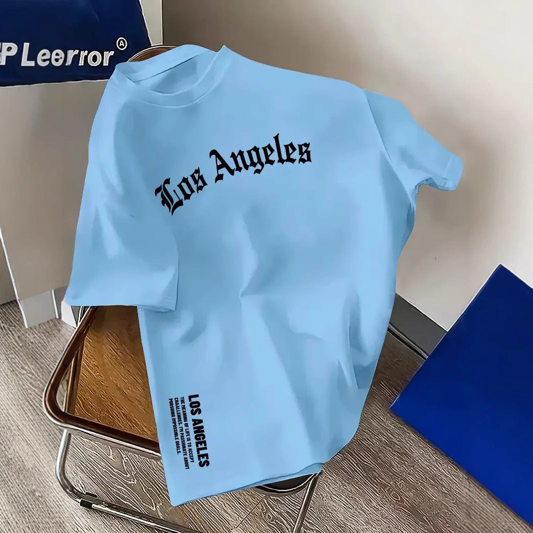 Printed Casual Short-sleeved T-shirt