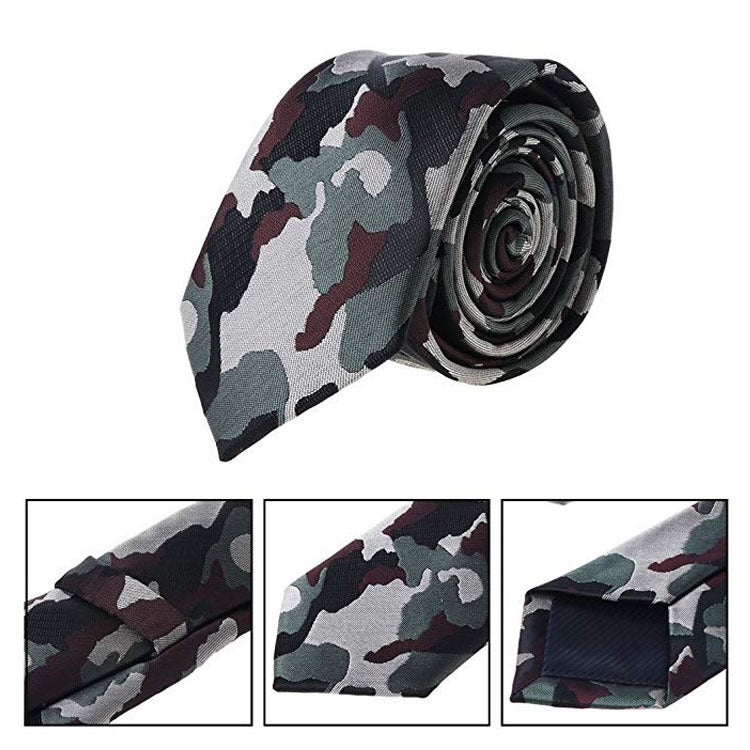 Men's Camouflage Tie