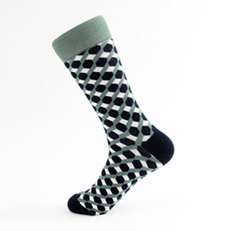 Men's Casual Cotton Socks