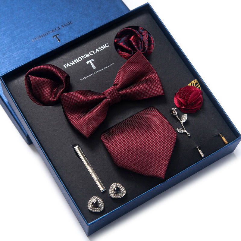 Men's 8-piece Tie Set