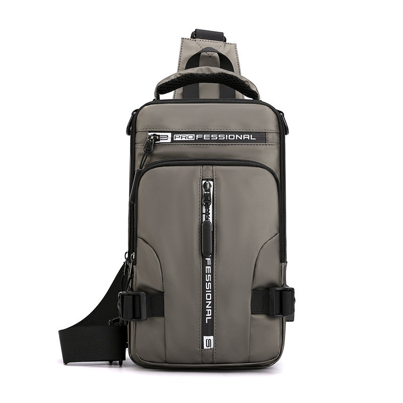 Men's Crossbody Multifunctional Backpack
