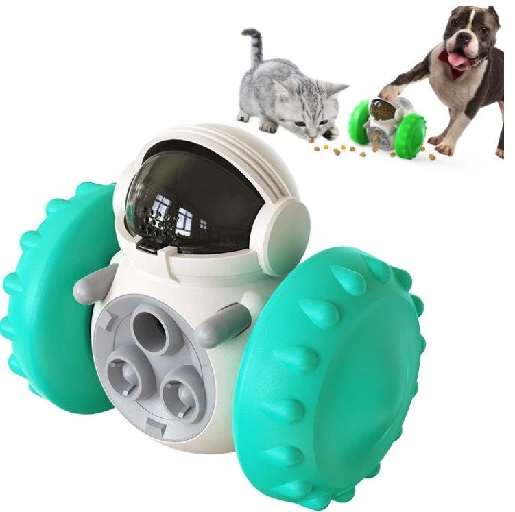 Cat And Dog Toys Slow Food Interactive Balance Car Multifunctional Fun Development Smart Pet Feeding Dog Toy Car Pets Products by GJG Denim