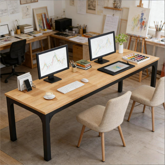 Rectangle Executive Desk, Office Desk by GJG Denim