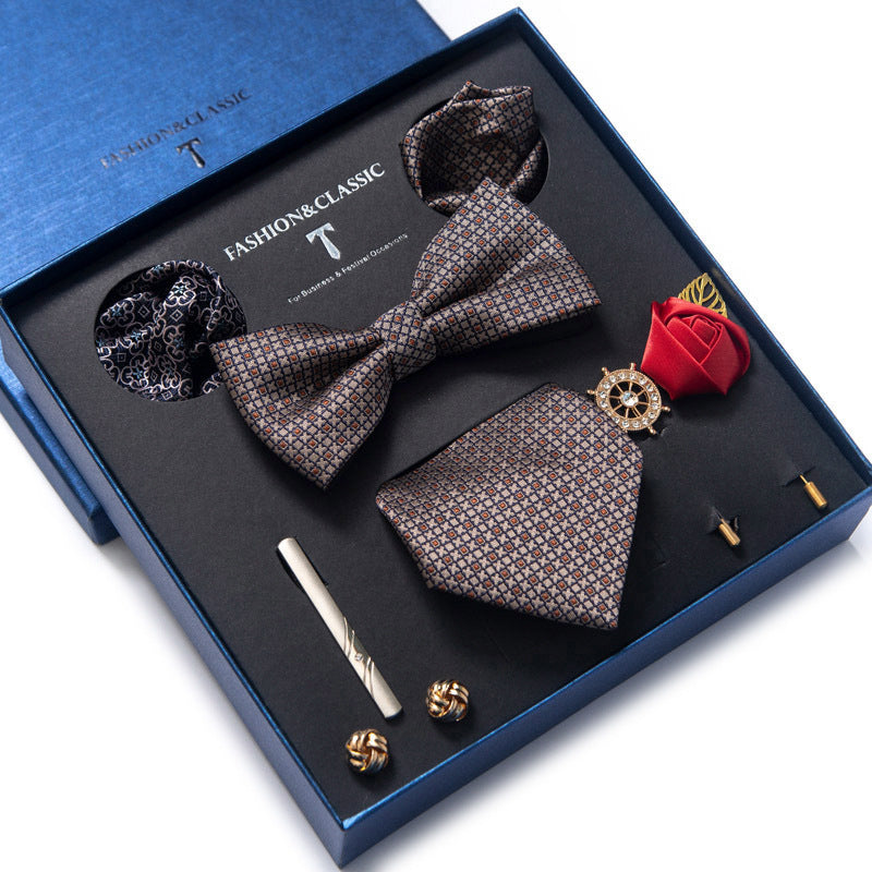 Men's 8-piece Tie Set