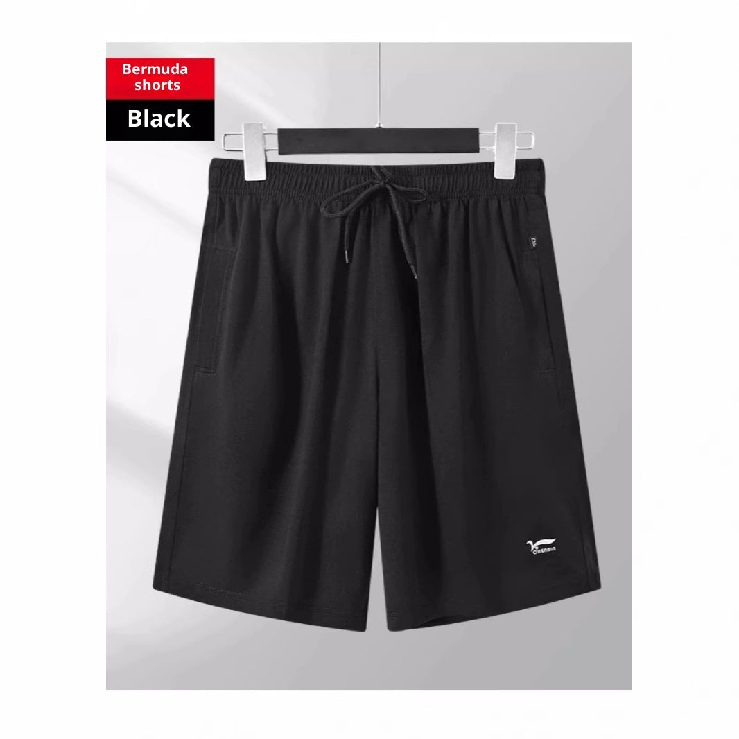 Thin Pure Cotton Casual Shorts For Men