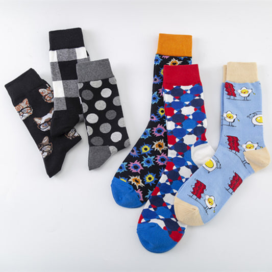 Men's Colorful Trendy Series Socks