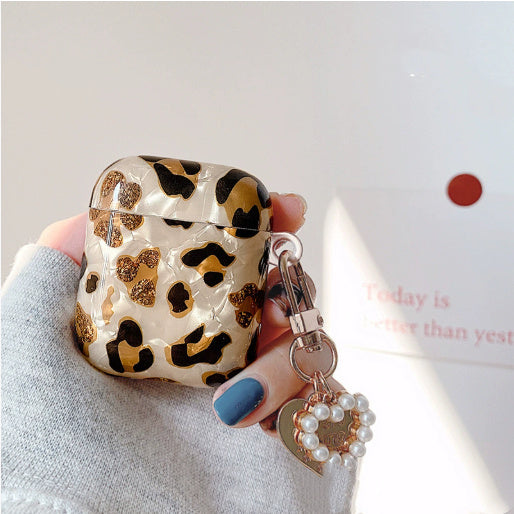 Leopard Print Bluetooth Headset Protective Cover