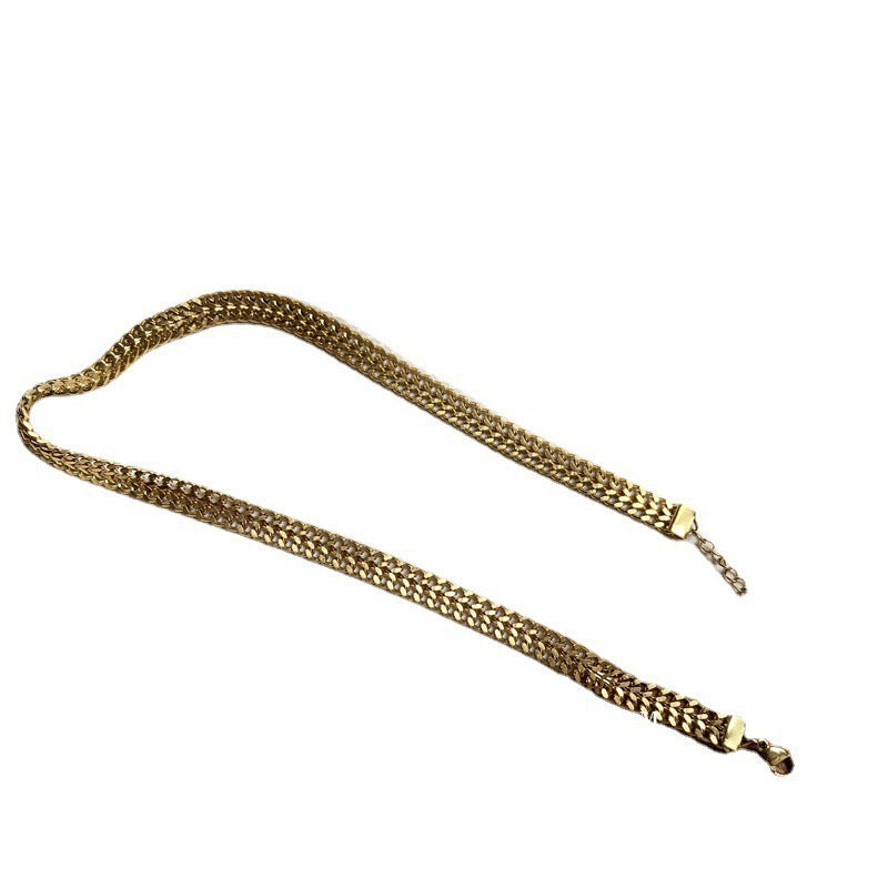 Men's Gold Thick High-grade Titanium Steel Bracelet