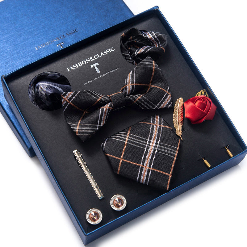 Men's 8-piece Tie Set