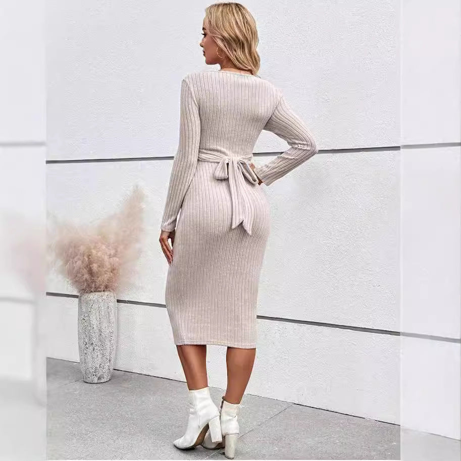 Long Sleeve Maternity Women Dress