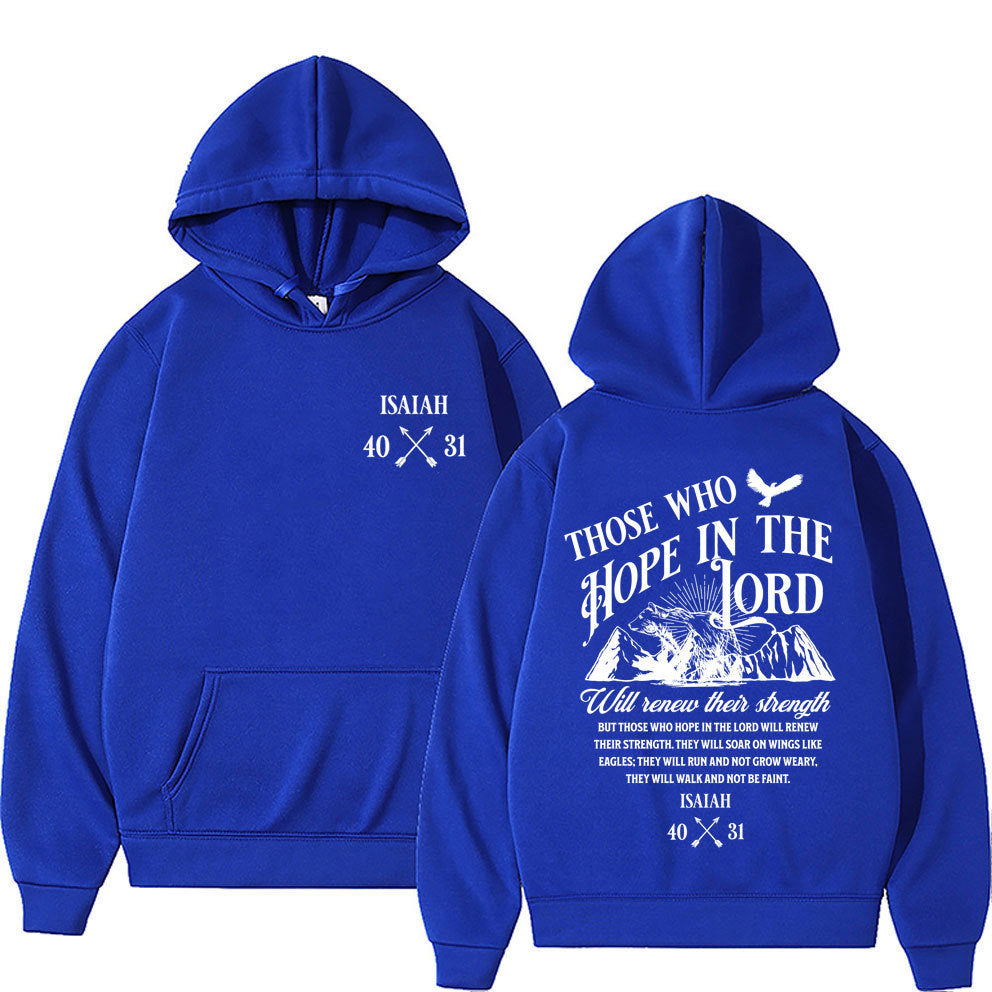 Men's Christian Print Hoodies