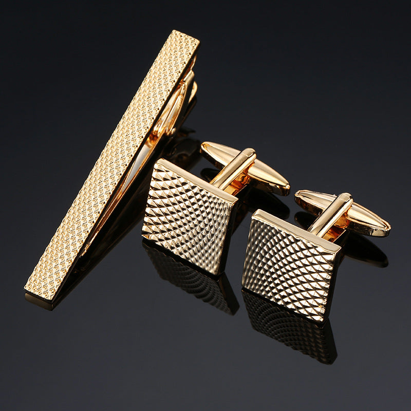 Men's  Tie Clip and Cufflinks Set
