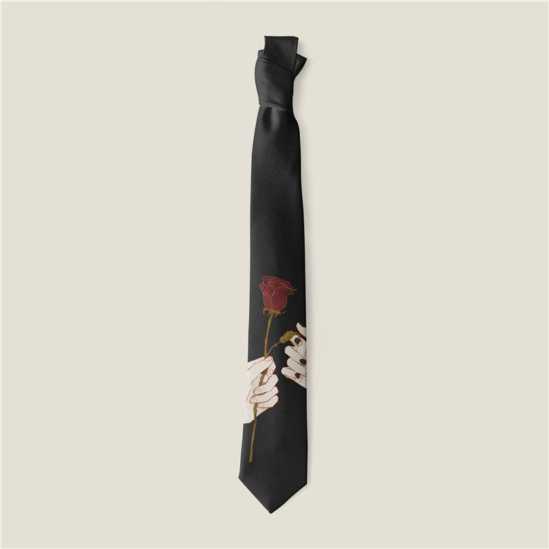 Men's Creative Print Tie