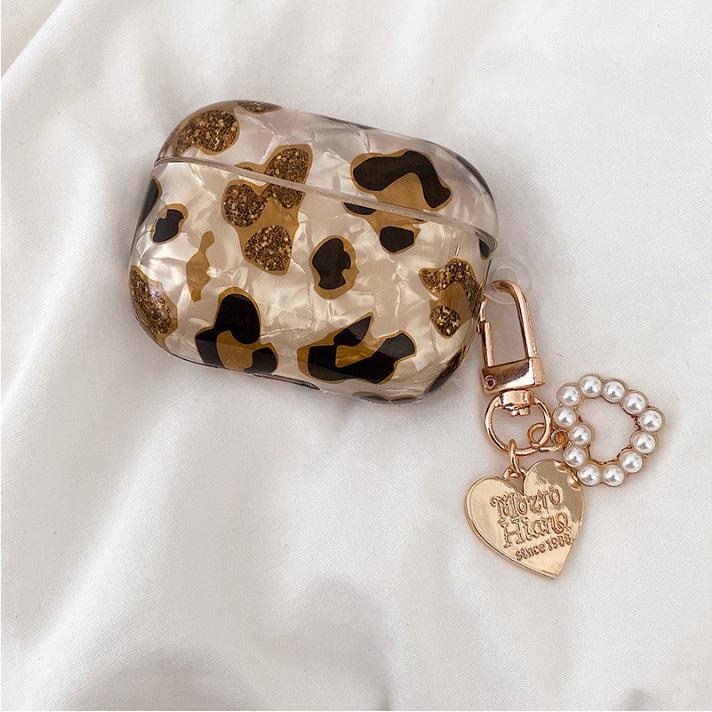 Leopard Print Bluetooth Headset Protective Cover