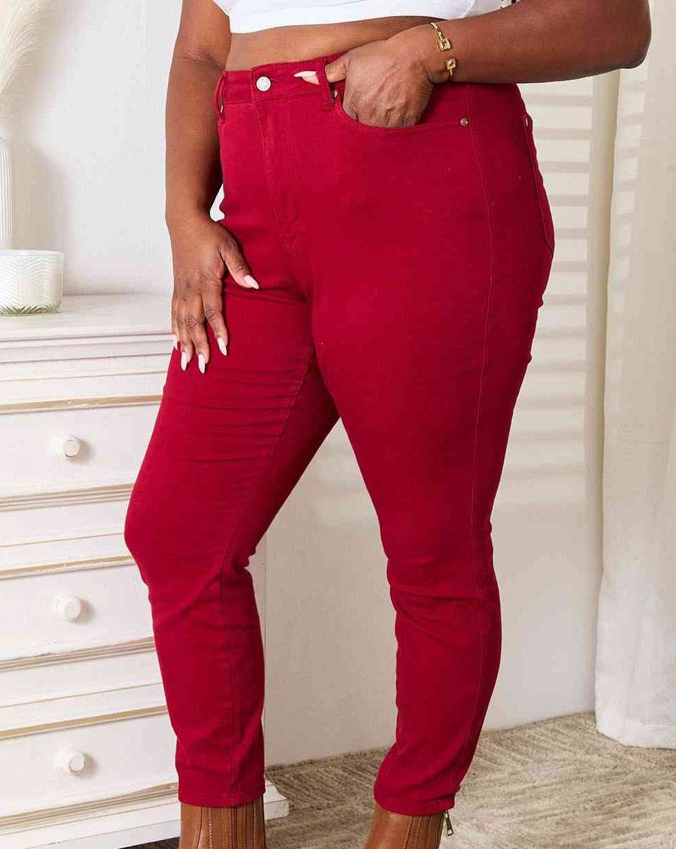 Judy Blue Full Size High Waist Tummy Control Skinny Women Jeans