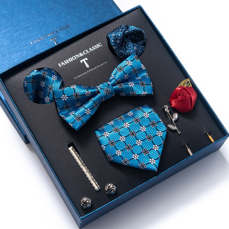 Men's 8-piece Tie Set