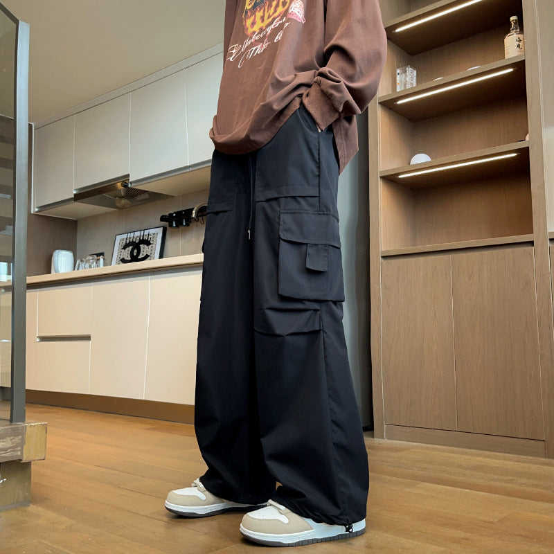 Loose Straight Casual Cargo Pants For Men