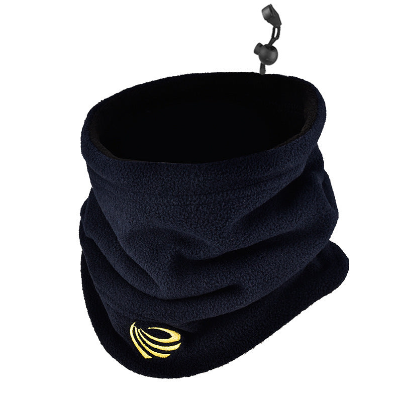 Men's Winter Fleece-lined Thick Scarf