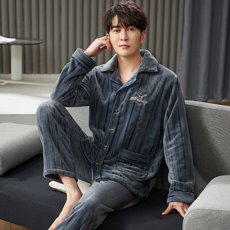 Men's Thick Pajamas
