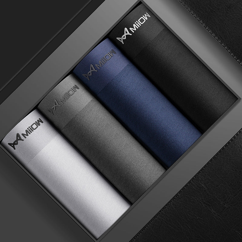 Men's Pure Cotton Underwear Antibacterial Breathable