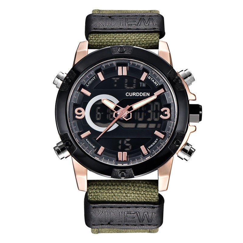 Men's Fashion Belt Multi-functional Watch