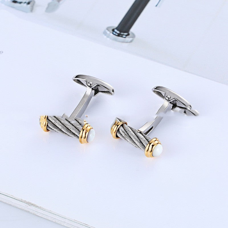 Men's  Stainless Steel Cufflink
