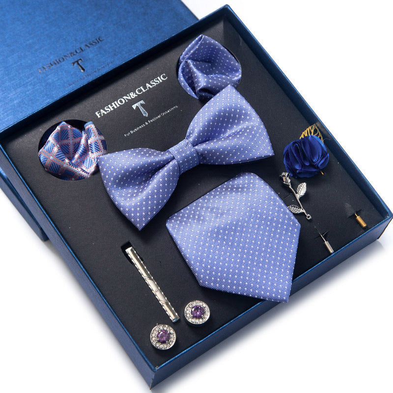 Men's 8-piece Tie Set