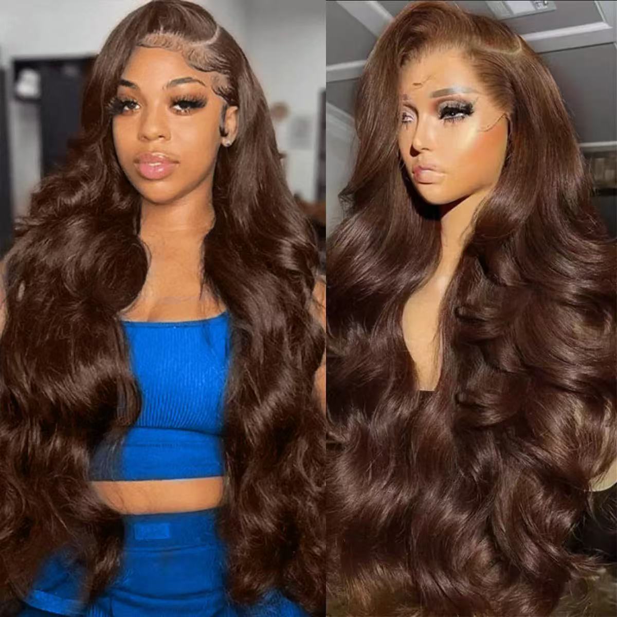 Big Wave Long Curly Hair Full Head Cover