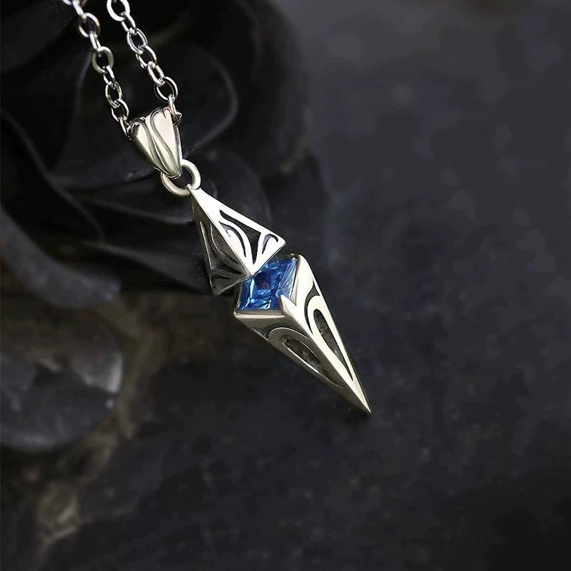 Men's S925 Sterling Silver Starlight Necklace by GJG Denim