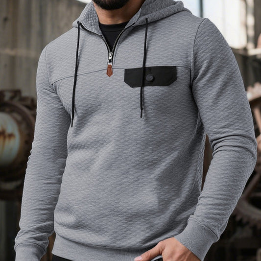 Men's Simplicity Trendy Loose Hooded Sweater