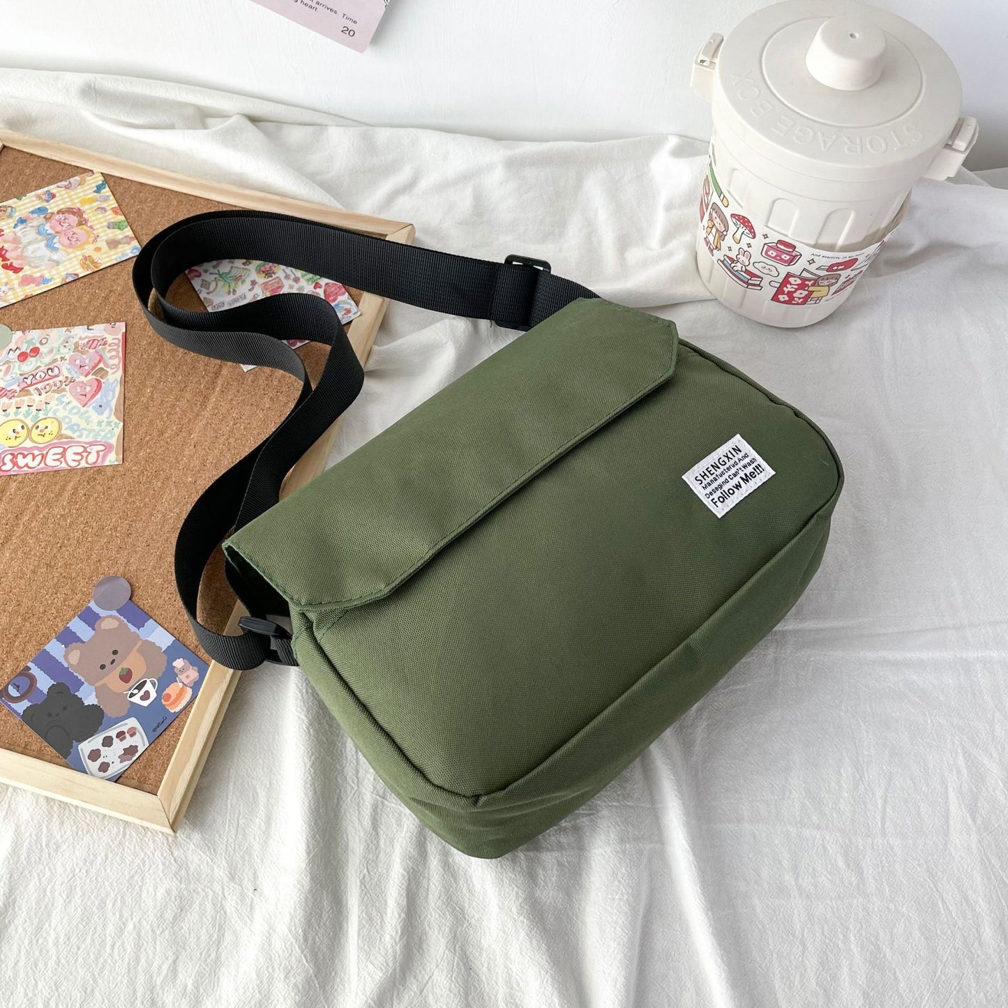 Men's Messenger Small Flap Bags