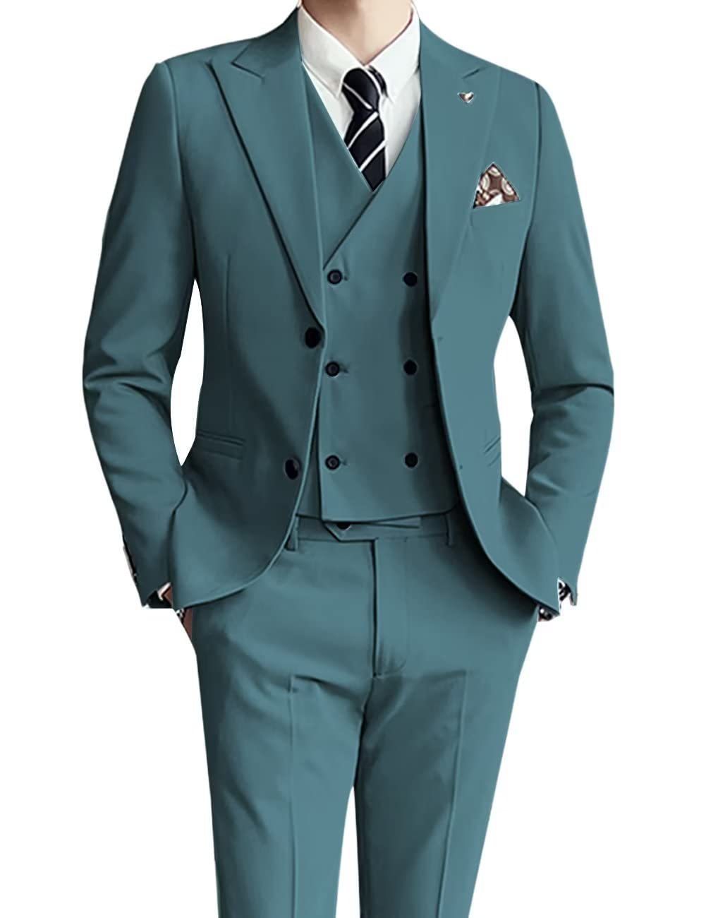 Men's Three-Piece Suit Assorted Colors