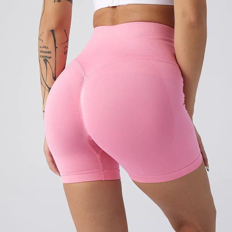 High-Waisted Butt-Lifting Fitness shorts For Women, Sports Tummy Control Cycling Leggings, by GJG Denim