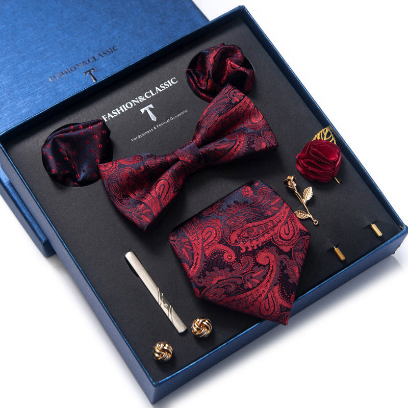 Men's 8-piece Tie Set