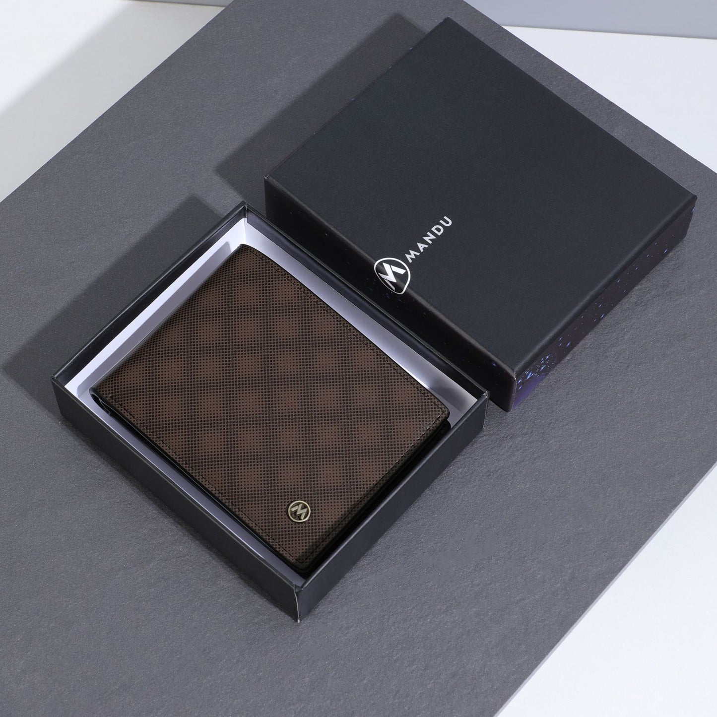 Compact Anti-theft Swiping Multifunctional Zipper Wallet For Men