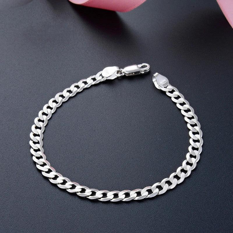Silver Men's Bracelet Trend Horsewhip by GJG Denim