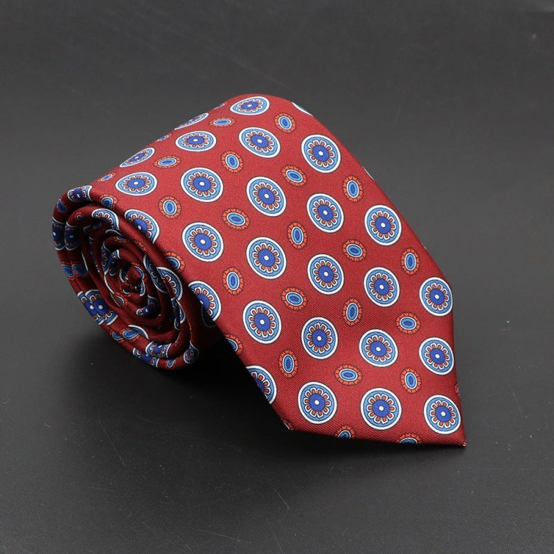 Men's Super Soft Bohemian Silk Ties