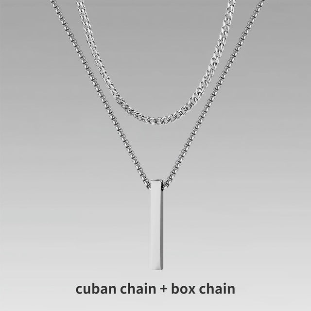 Men's Crystal Necklace