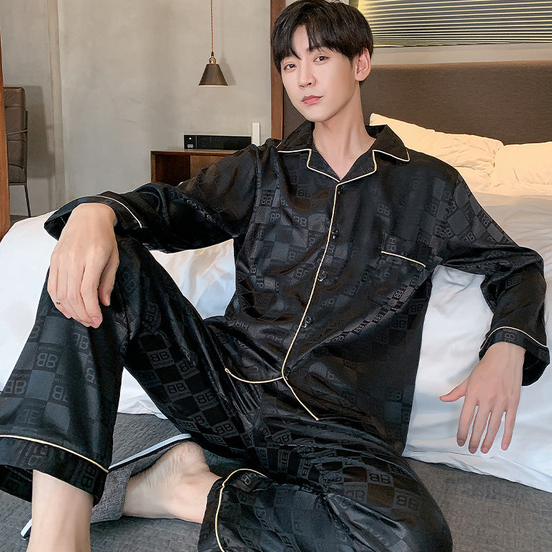 Men's Long Sleeve Pajamas