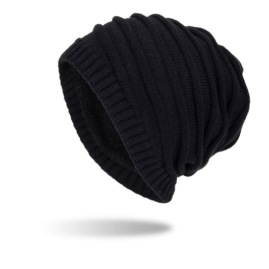 Men's Plush  Warm Knit Ear Guards Beanie