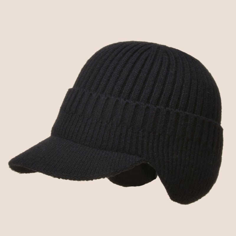 Men's Warm Ear Protection Knitted Beanie Hat