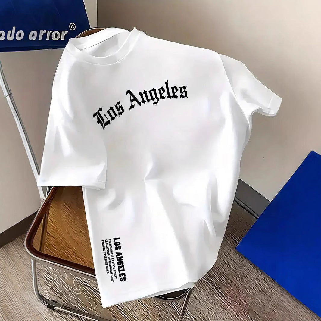 Printed Casual Short-sleeved T-shirt