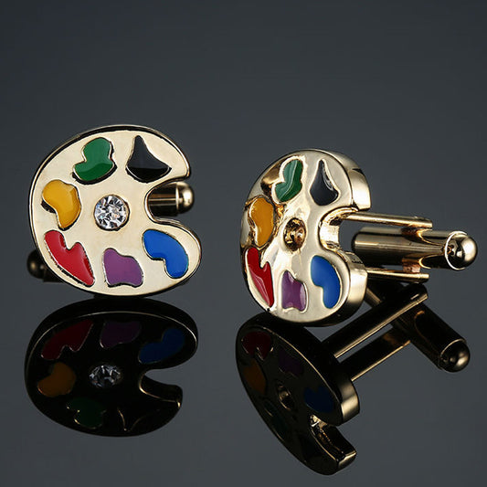 Men's Retro Pattern Cufflinks